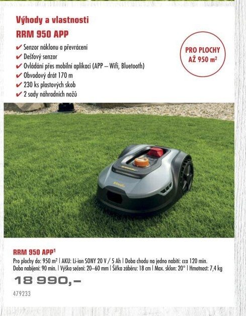 RRM 950 APP