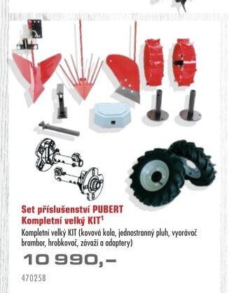 Set příslušenství PUBERT Kompletní velký KIT