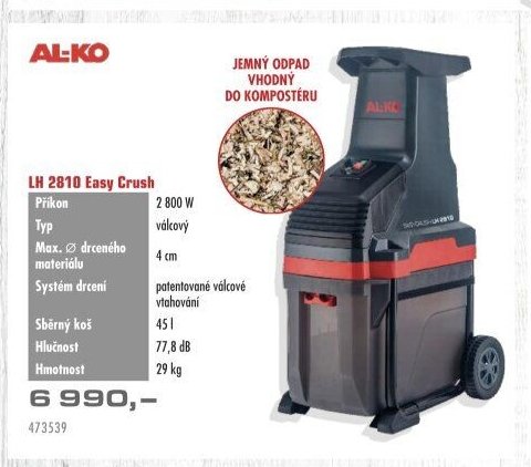 AL-KO LH 2810 Easy Crush