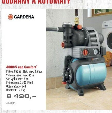 Gardena 4000/5 eco Comfort