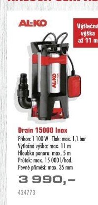 AL-KO Drain 15000 Inox