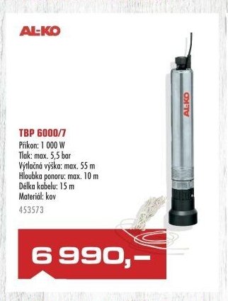 AL-KO TBP 6000/7