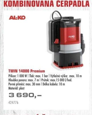 AL-KO TWIN 14000 Premium