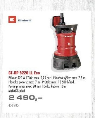 Einhell GE-DP 5220 LL Eco