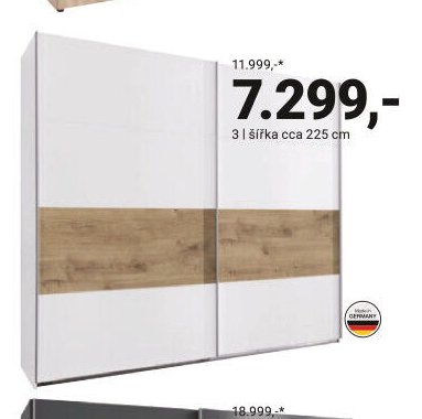 Šatníková skříň Heimo