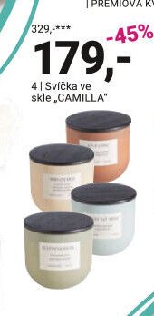 Svíčka ve skle, CAMILLA
