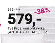 Prošívaná přikrývka ANTIBACTERIAL