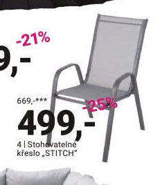 Stohovatelné křeslo STITCH