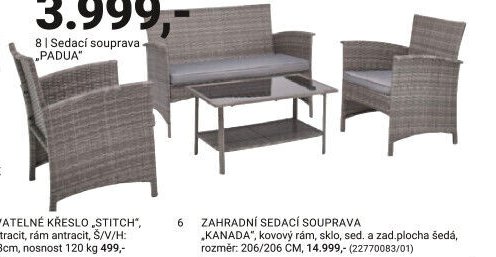 Sedací souprava PADUA