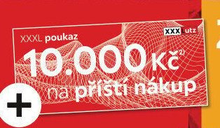 XXXL poukaz na příští nákup