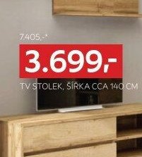 TV stolek, šířka cca 140 cm