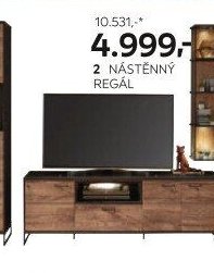 Nástěnný regál
