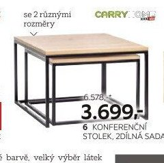 Konferenční stolek, 2dílná sada