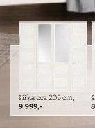 Šířka cca 205 cm