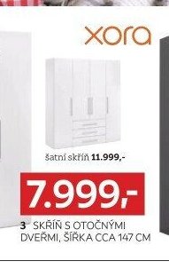 SKŘÍŇ S OTOČNÝMI DVEŘMI, ŠÍŘKA CCA 147 CM