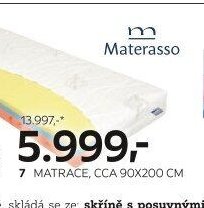 MATRACE, CCA 90X200 CM