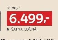 6 ŠATNA, 5DÍLNÁ