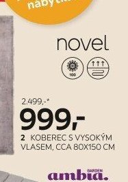 Koberec s vysokým vlasem