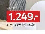 7 VYSOKÝ KVĚTINÁČ