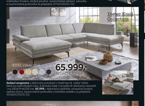 Sedací souprava Dieter Knoll Collection
