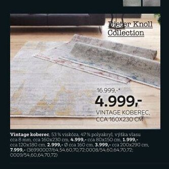 Vintage koberec, cca 160x230 cm