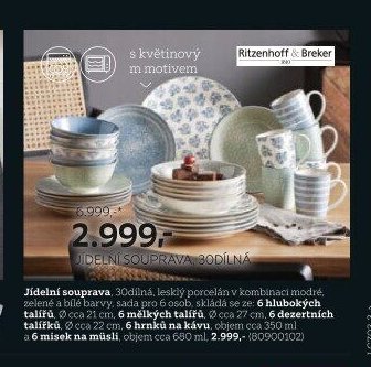 Jídelní souprava, 30dílná