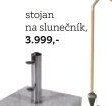 Stojan na slunečník