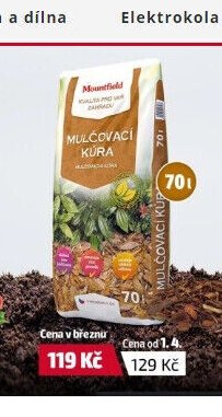 Mulčovací kůra 70l