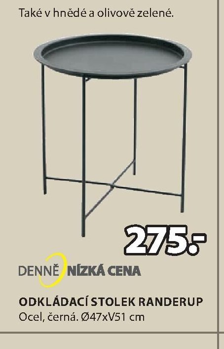 ODKLÁDACÍ STOLEK RANDERUP