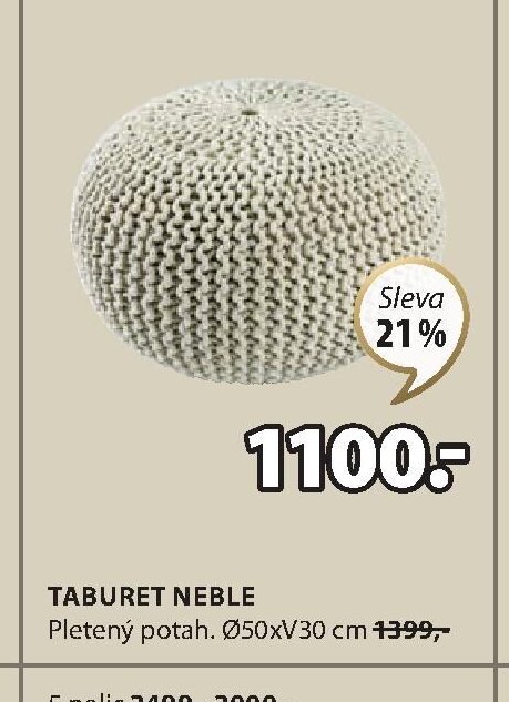 TABURET NEBLE