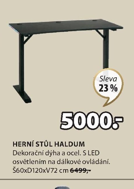 HERNÍ STŮL HALDUM