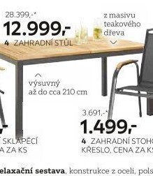 Zahradní stůl