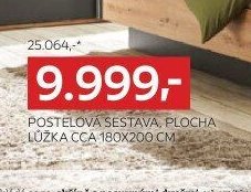 POSTELOVÁ SESTAVA, PLOCHA LŮŽKA CCA 180X200 CM