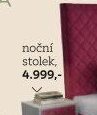 noční stolek, 4.999,-