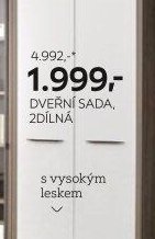 Dveřní sada 2dílná