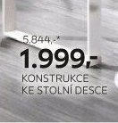 Konstrukce ke stolní desce