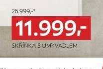 SKŘÍŇKA S UMYVADLEM