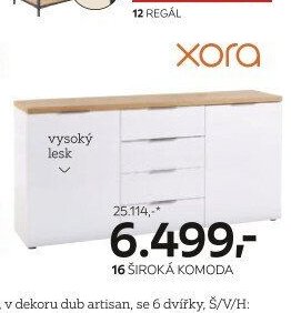 16 ŠIROKÁ KOMODA