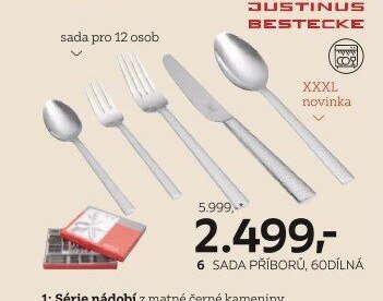6 SADA PŘÍBORŮ, 60DÍLNÁ