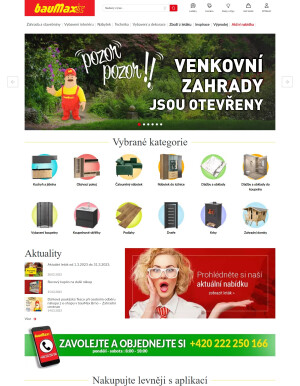 akční leták bauMax 22.3.2023-28.3.2023