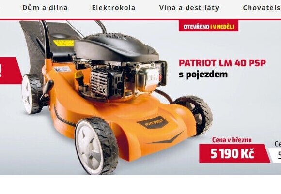PATRIOT LM 40 PSP s pojezdem