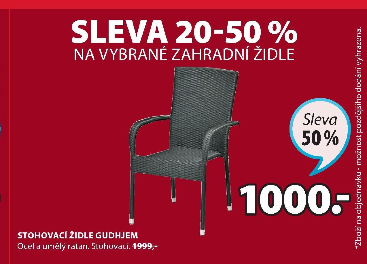 STOHOVACÍ ŽIDLE GUDHJEM