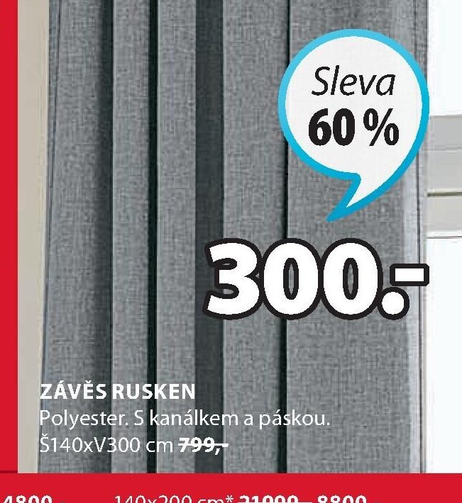 Závěs RUSKEN
