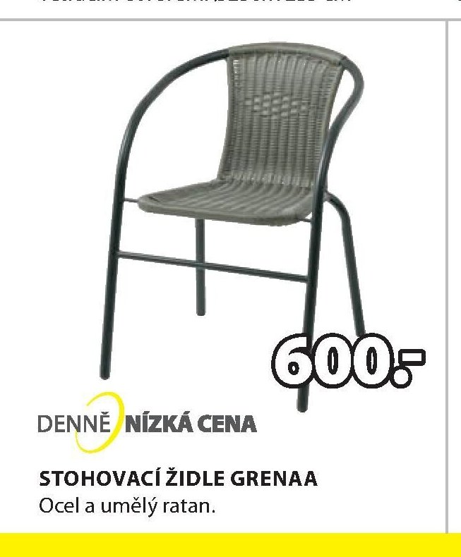 STOHOVACÍ ŽIDLE GRENAA