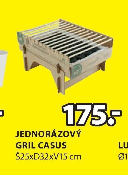 JEDNORÁZOVÝ GRIL CASUS