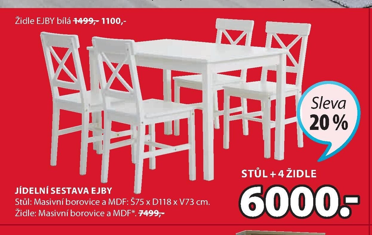 Jídelní sestava EJBY