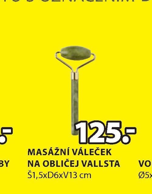MASÁŽNÍ VÁLEČEK NA OBLIČEJ VALLSTA
