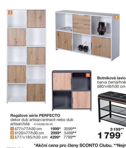 Regálová série PERFECTO