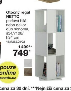 Otočný regál NETTO