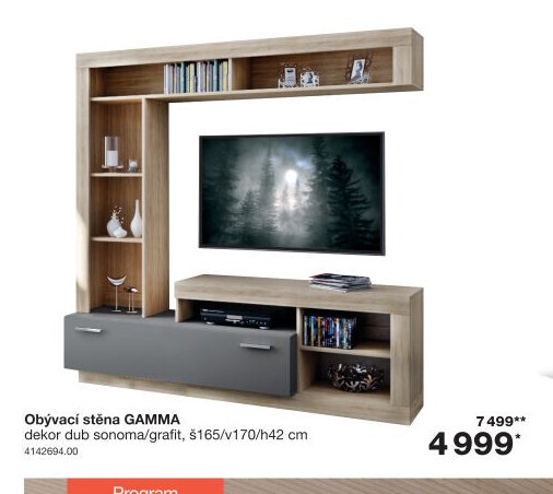 Obývací stěna GAMMA